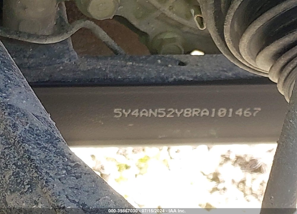 2024 YAMAHA YXF850 VIN: 5Y4AN52Y8RA101467