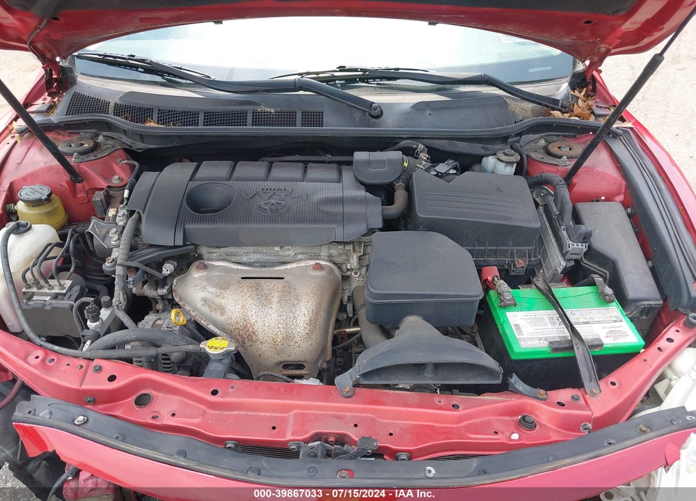 2011 TOYOTA CAMRY XLE VIN: 4T1BF3EK2BU701004