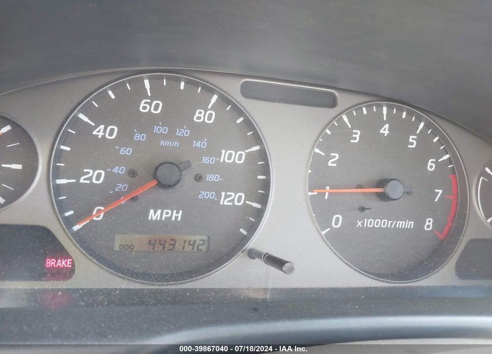 2001 NISSAN SENTRA GXE VIN: 3N1CB51D71L467123