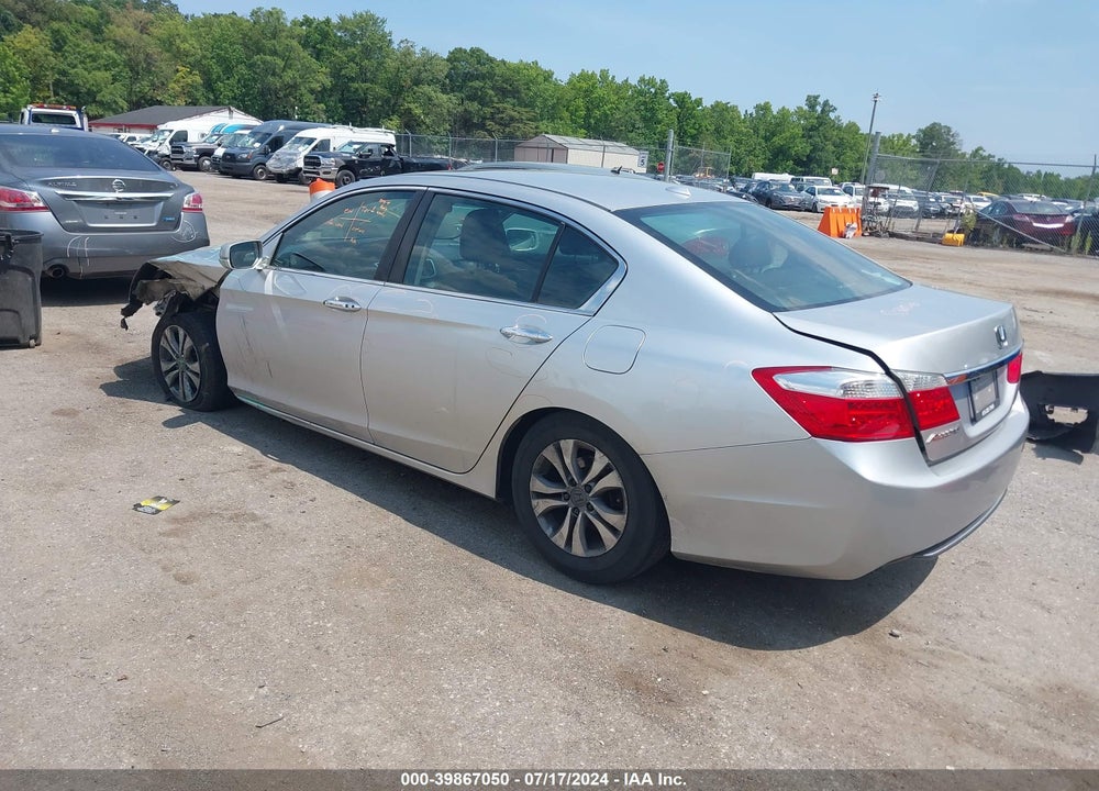2014 HONDA ACCORD EX-L VIN: 1HGCR2F85EA303418