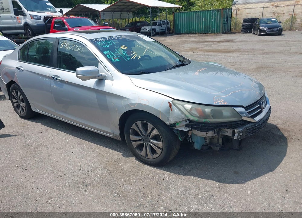 2014 HONDA ACCORD EX-L VIN: 1HGCR2F85EA303418