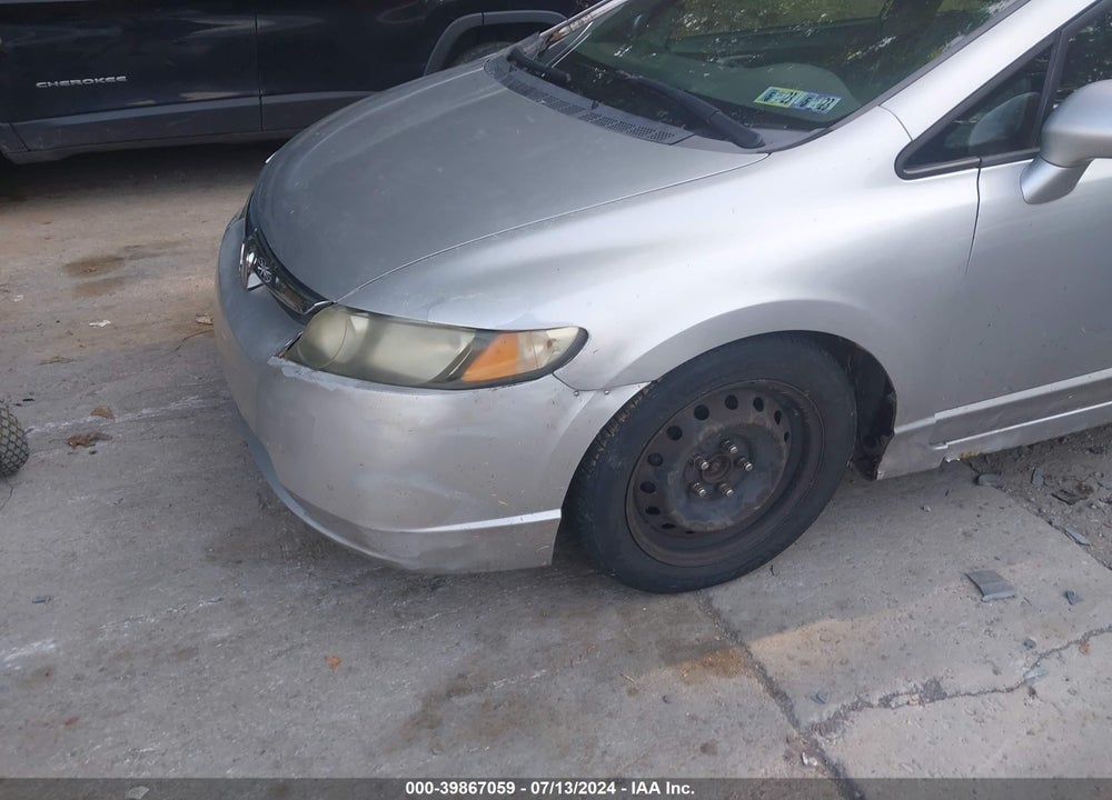 2006 HONDA CIVIC LX VIN: 1HGFA16506L105100