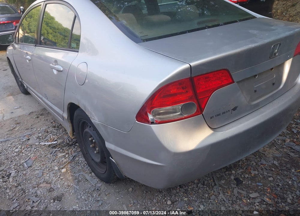 2006 HONDA CIVIC LX VIN: 1HGFA16506L105100