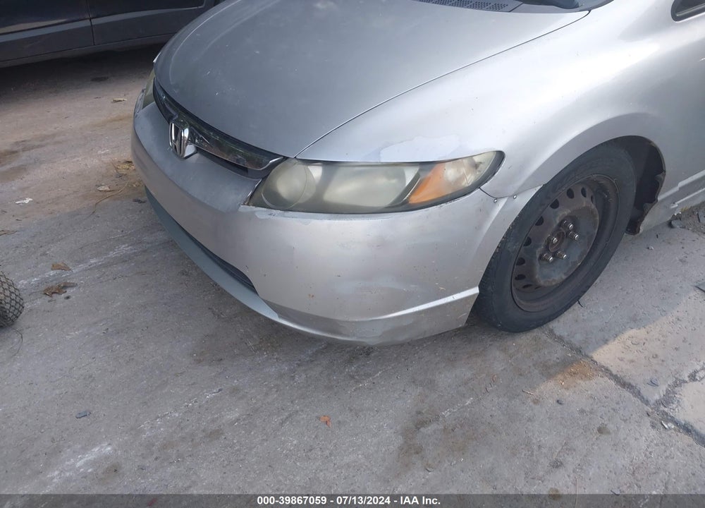 2006 HONDA CIVIC LX VIN: 1HGFA16506L105100