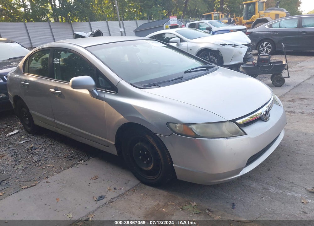 2006 HONDA CIVIC LX VIN: 1HGFA16506L105100