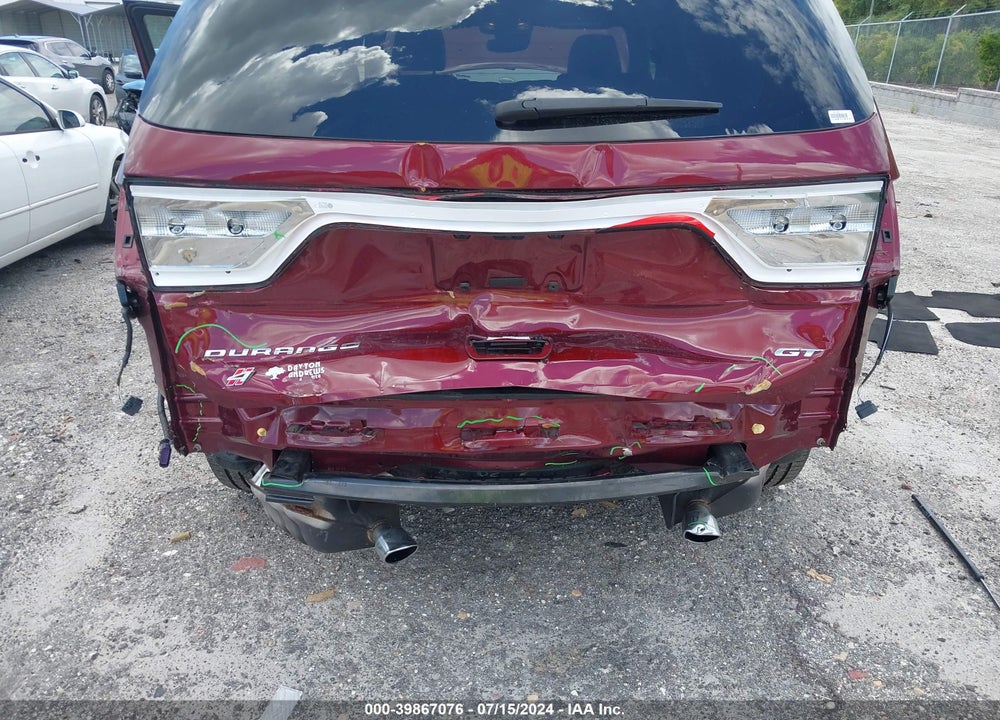 2022 DODGE DURANGO GT PLUS AWD VIN: 1C4RDJDG5NC137756