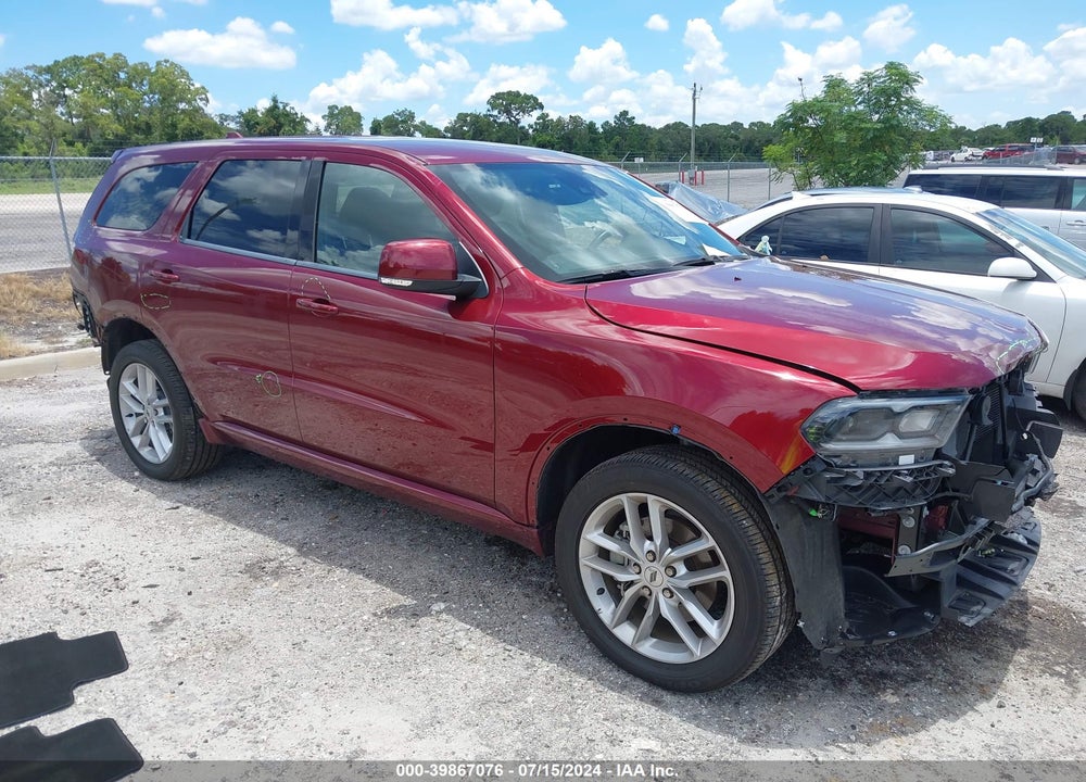 2022 DODGE DURANGO GT PLUS AWD VIN: 1C4RDJDG5NC137756