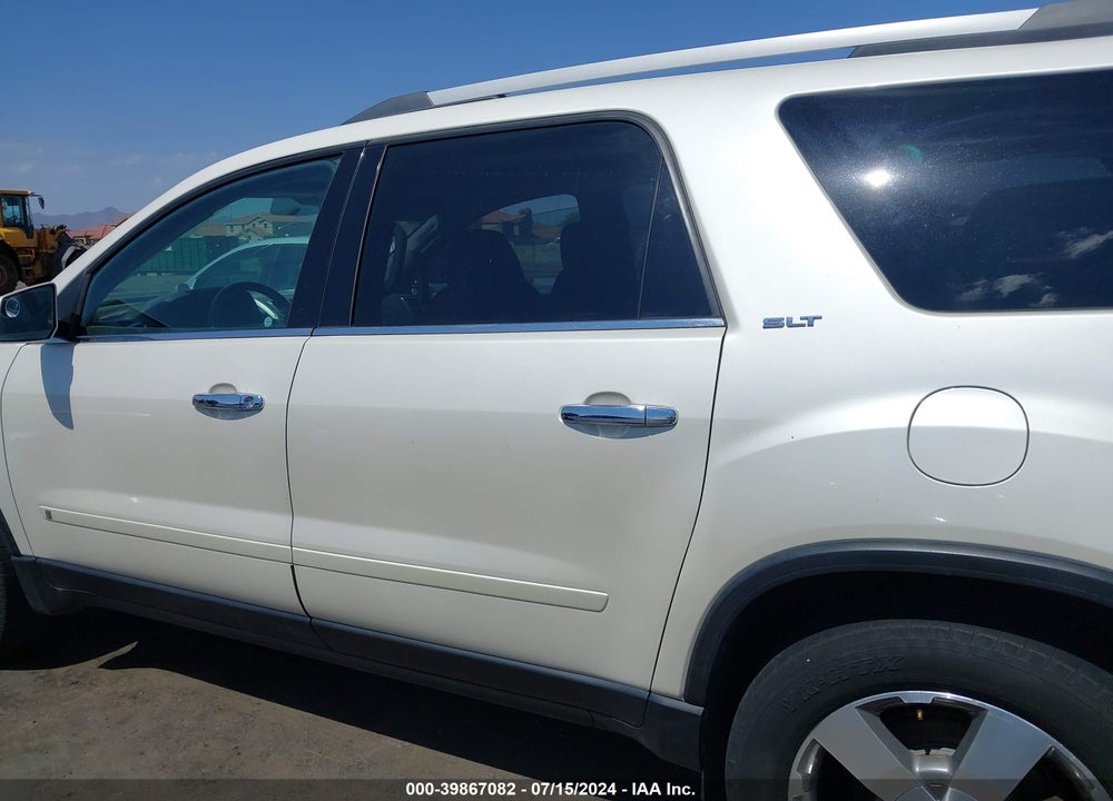 2010 GMC ACADIA SLT-1 VIN: 1GKLVMED0AJ175849