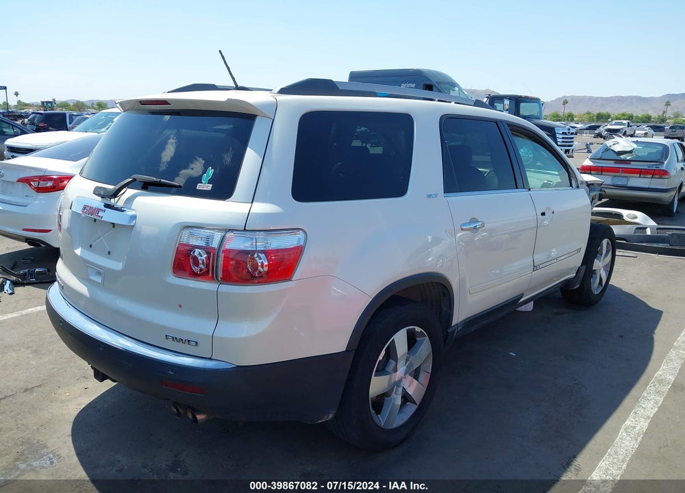 2010 GMC ACADIA SLT-1 VIN: 1GKLVMED0AJ175849