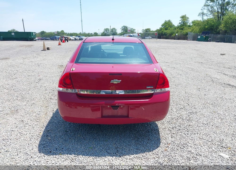 2008 CHEVROLET IMPALA LT VIN: 2G1WT58K881308322