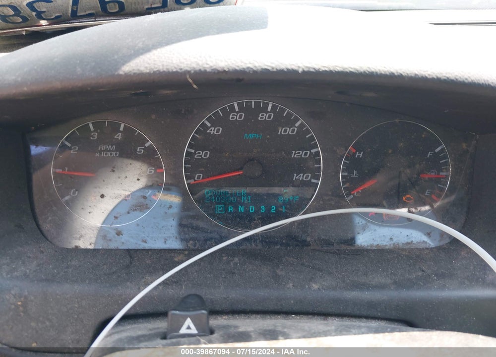 2008 CHEVROLET IMPALA LT VIN: 2G1WT58K881308322