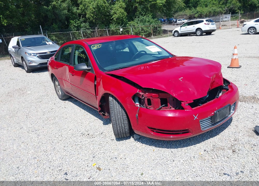 2008 CHEVROLET IMPALA LT VIN: 2G1WT58K881308322