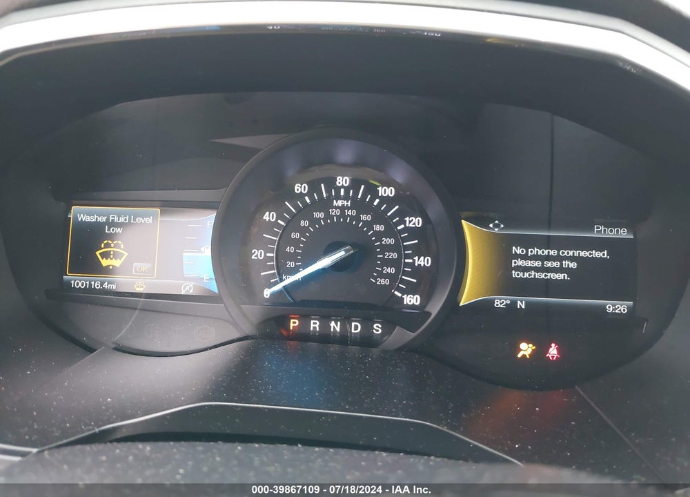 2019 FORD EDGE TITANIUM VIN: 2FMPK4K99KBC37238