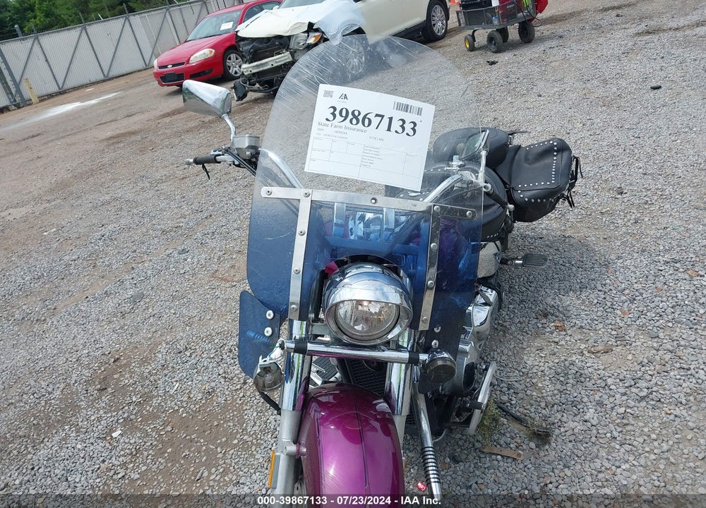 2005 HONDA VTX1300 R VIN: 1HFSC523X5A205076