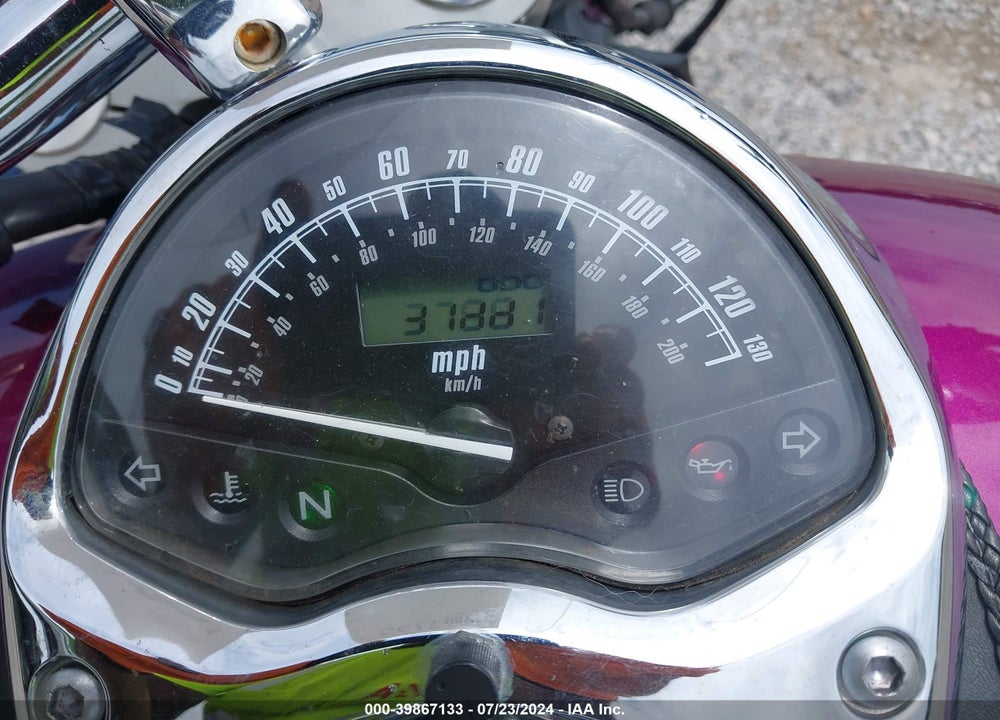 2005 HONDA VTX1300 R VIN: 1HFSC523X5A205076