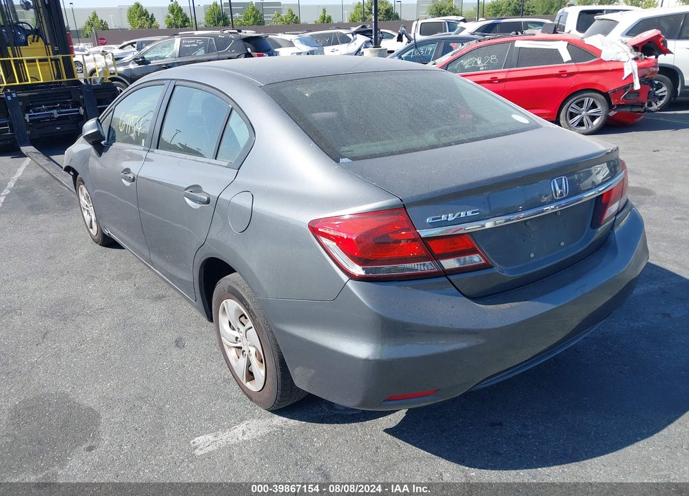 2013 HONDA CIVIC LX VIN: 19XFB2F52DE268032