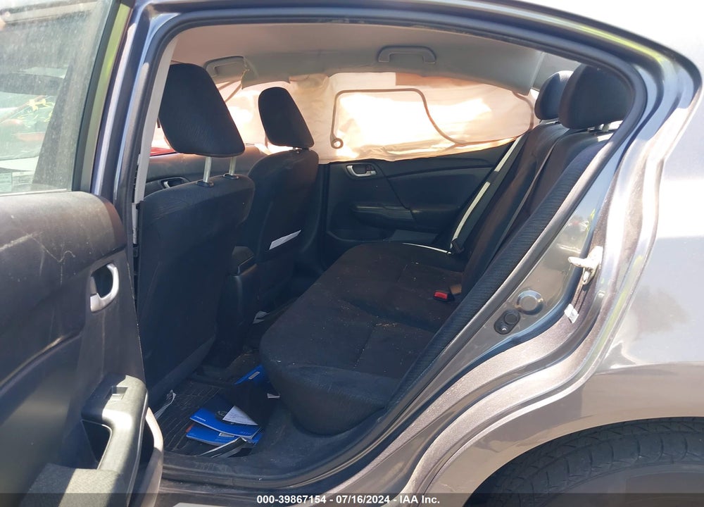 2013 HONDA CIVIC LX VIN: 19XFB2F52DE268032