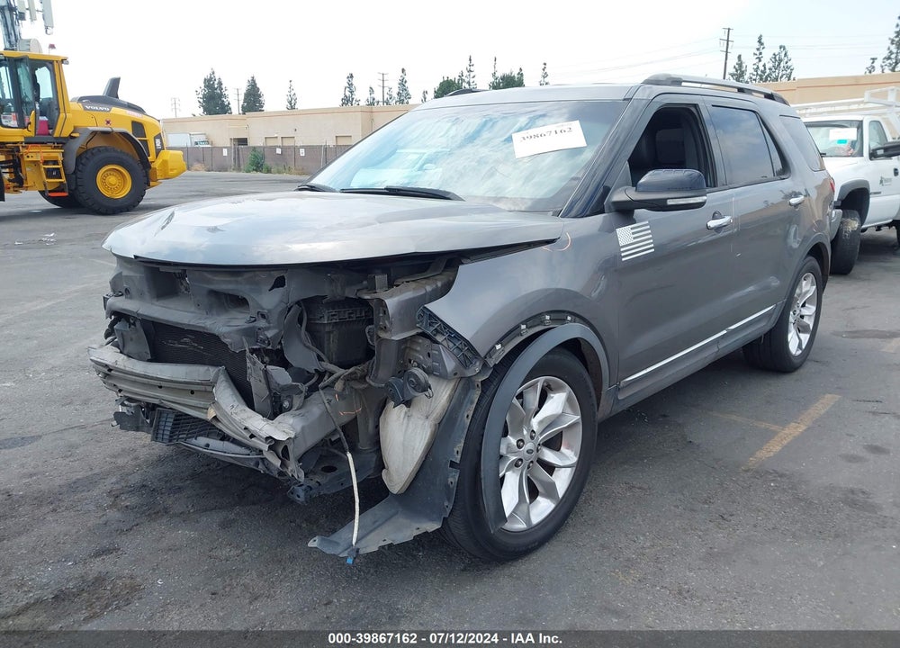2014 FORD EXPLORER XLT VIN: 1FM5K7D86EGB19092