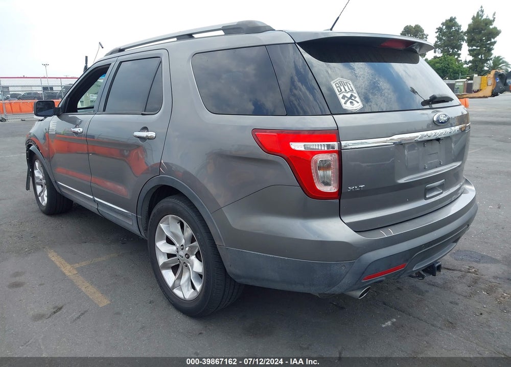 2014 FORD EXPLORER XLT VIN: 1FM5K7D86EGB19092