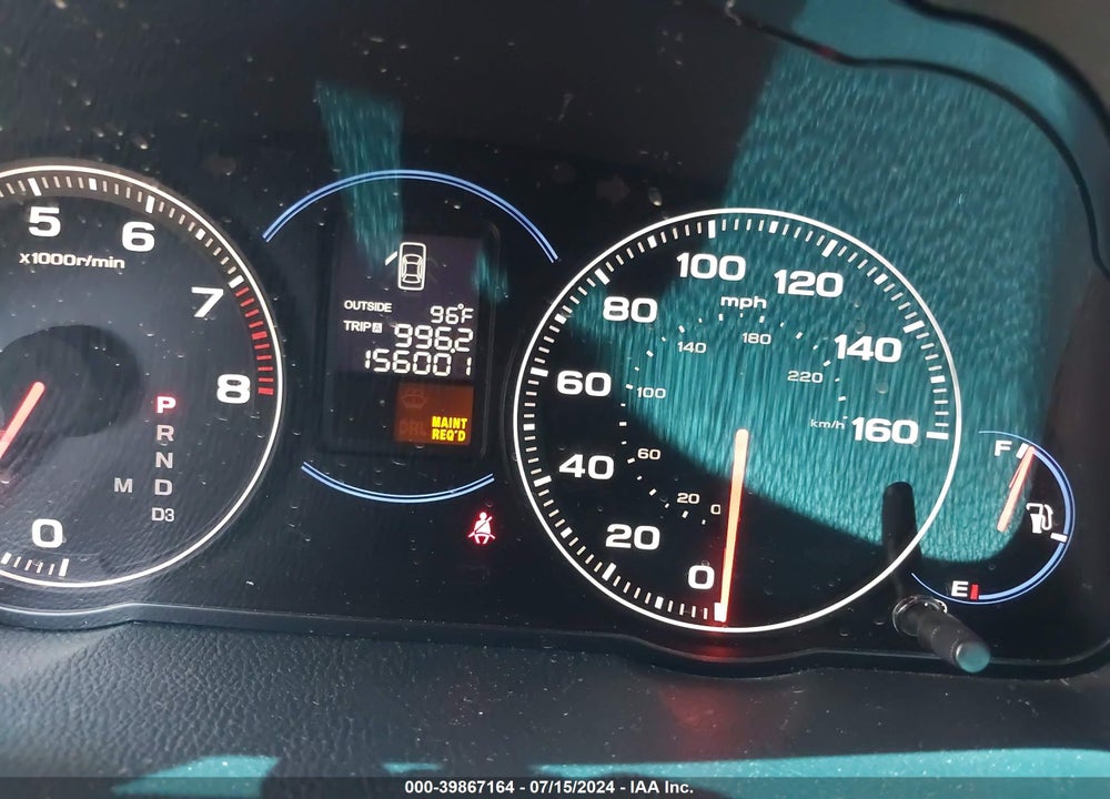 2005 ACURA TSX VIN: JH4CL96955C016018