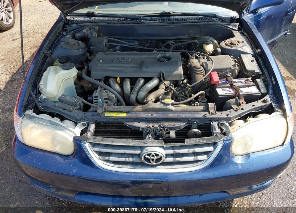 2001 TOYOTA COROLLA LE VIN: 2T1BR12EX1C472730