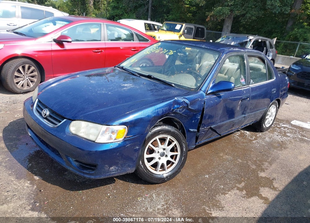 2001 TOYOTA COROLLA LE VIN: 2T1BR12EX1C472730