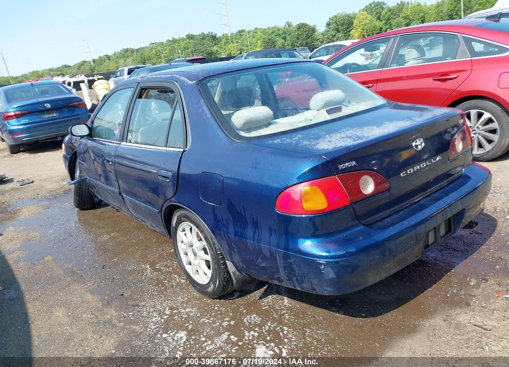 2001 TOYOTA COROLLA LE VIN: 2T1BR12EX1C472730