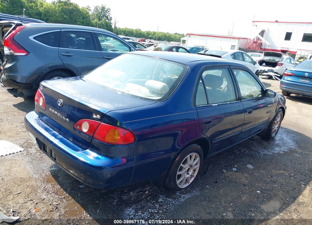 2001 TOYOTA COROLLA LE VIN: 2T1BR12EX1C472730