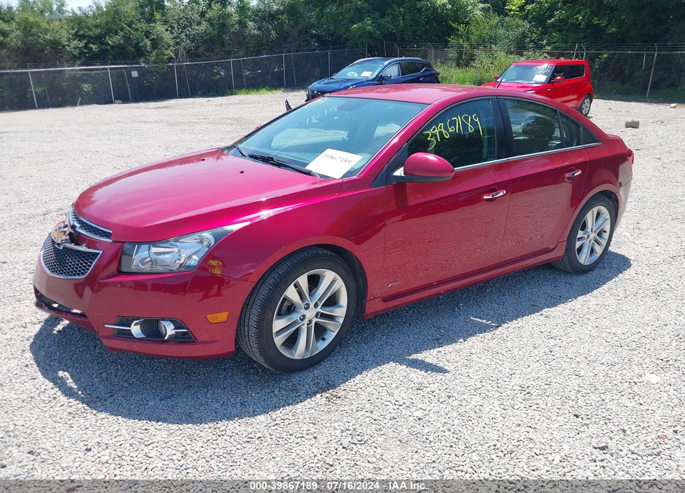 2014 CHEVROLET CRUZE LTZ VIN: 1G1PG5SB9E7307339