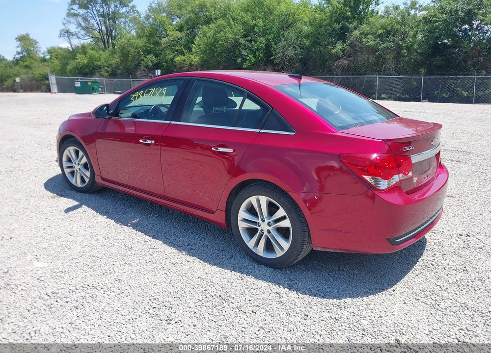 2014 CHEVROLET CRUZE LTZ VIN: 1G1PG5SB9E7307339
