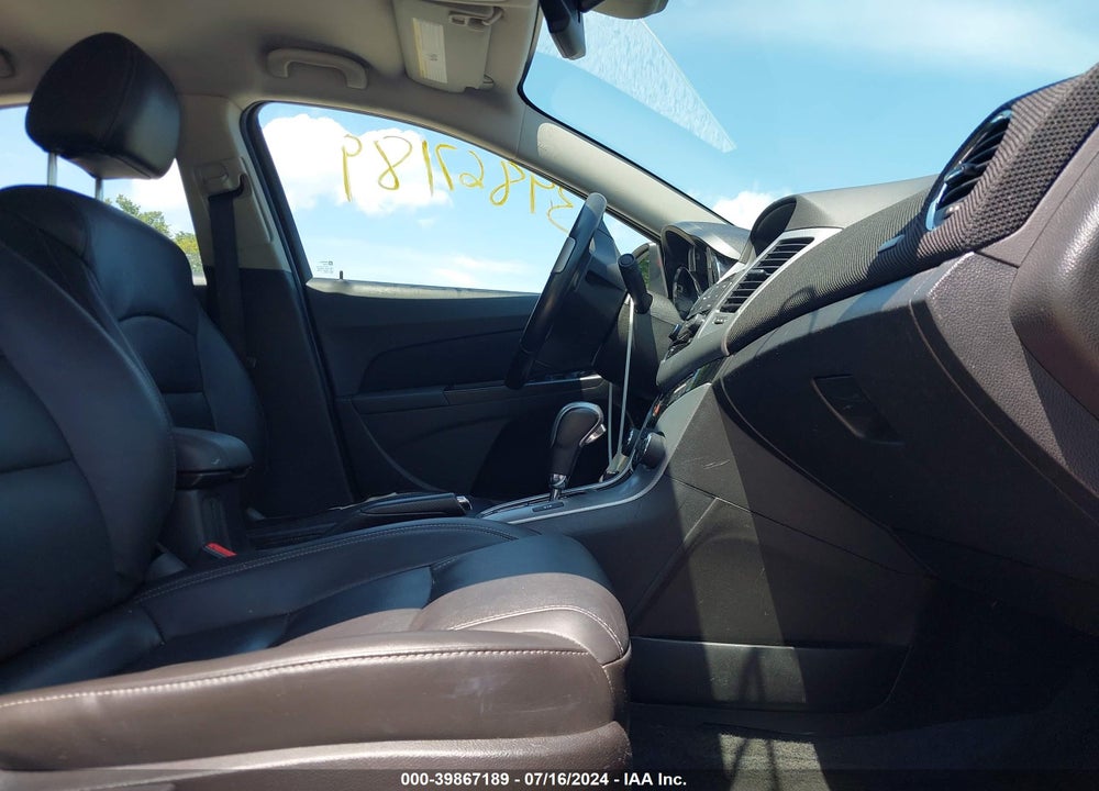 2014 CHEVROLET CRUZE LTZ VIN: 1G1PG5SB9E7307339