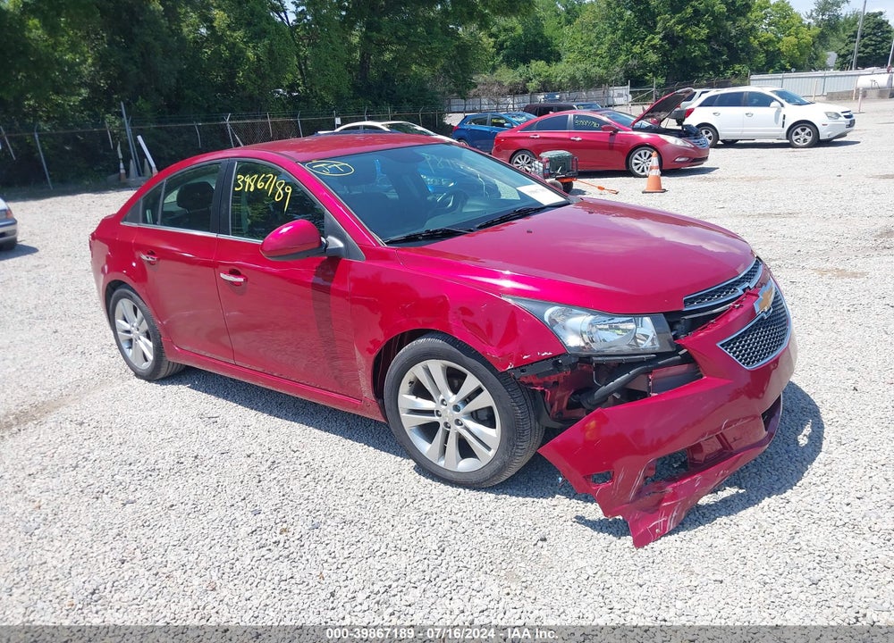 2014 CHEVROLET CRUZE LTZ VIN: 1G1PG5SB9E7307339