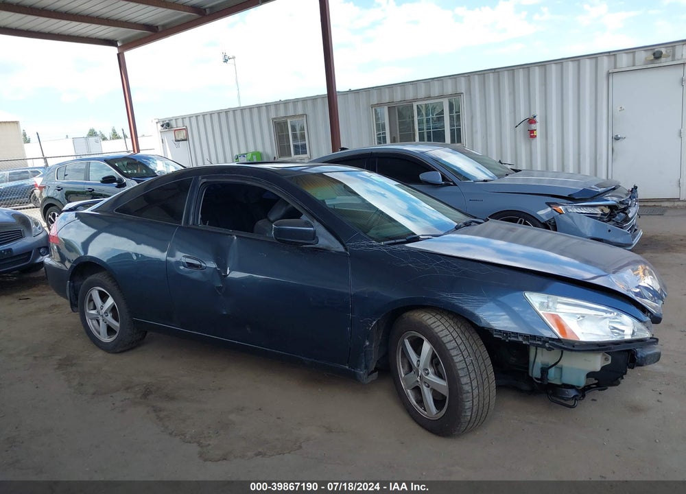 2003 HONDA ACCORD 2.4 EX VIN: 1HGCM72753A027778