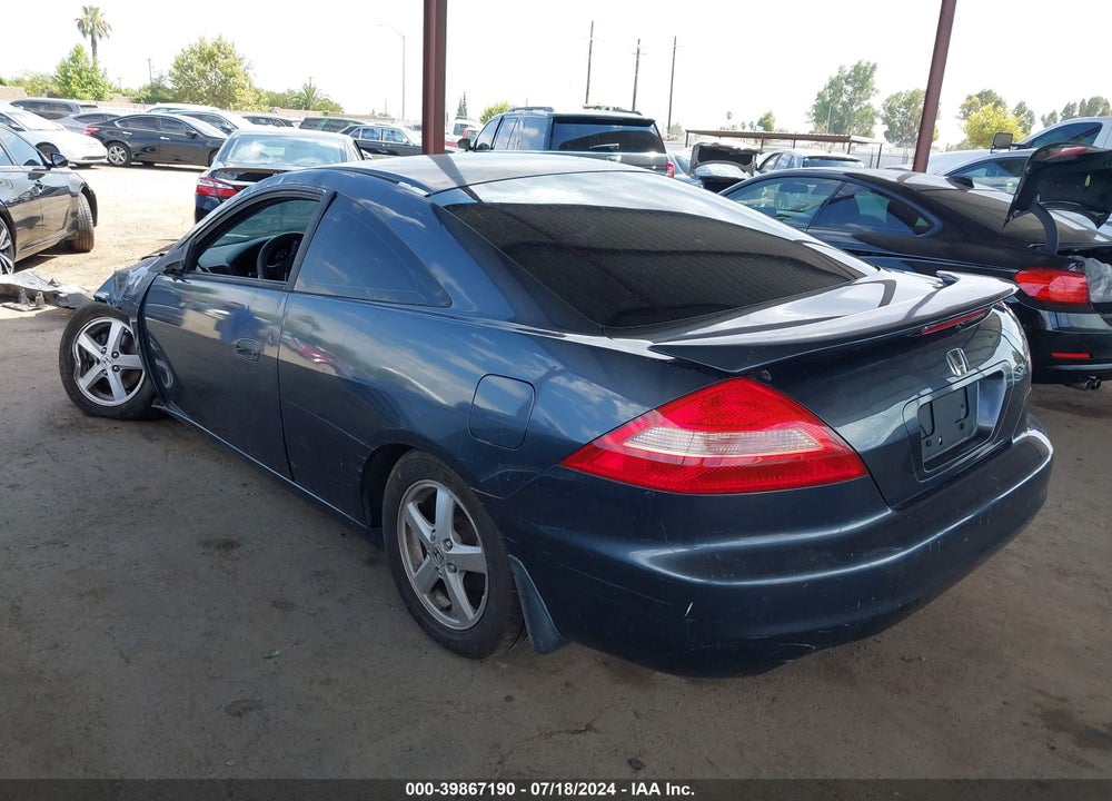 2003 HONDA ACCORD 2.4 EX VIN: 1HGCM72753A027778