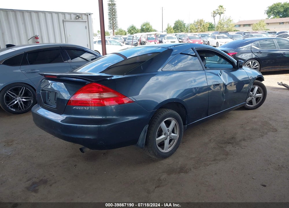 2003 HONDA ACCORD 2.4 EX VIN: 1HGCM72753A027778