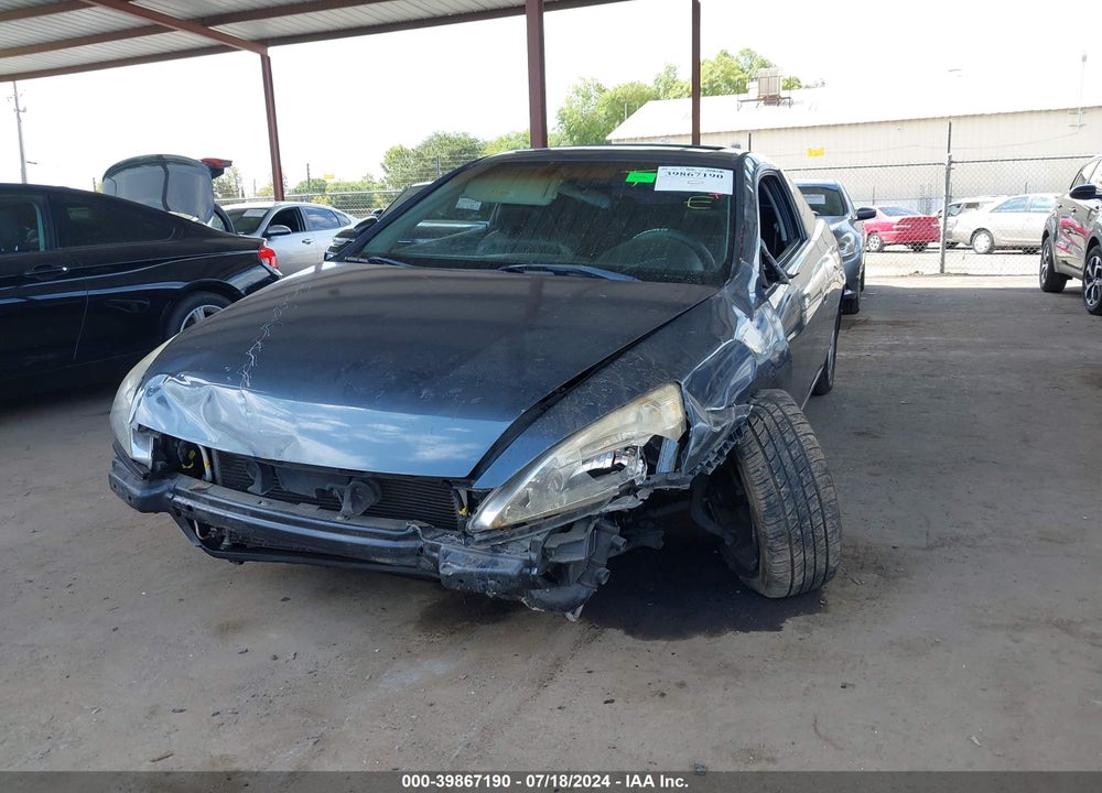 2003 HONDA ACCORD 2.4 EX VIN: 1HGCM72753A027778