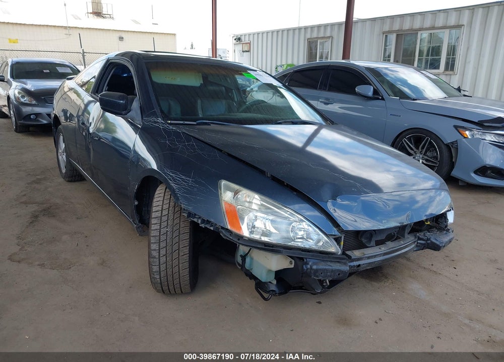 2003 HONDA ACCORD 2.4 EX VIN: 1HGCM72753A027778