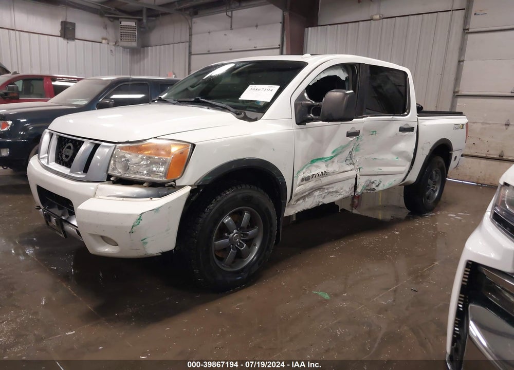 2014 NISSAN TITAN PRO-4X VIN: 1N6BA0EC2EN507742