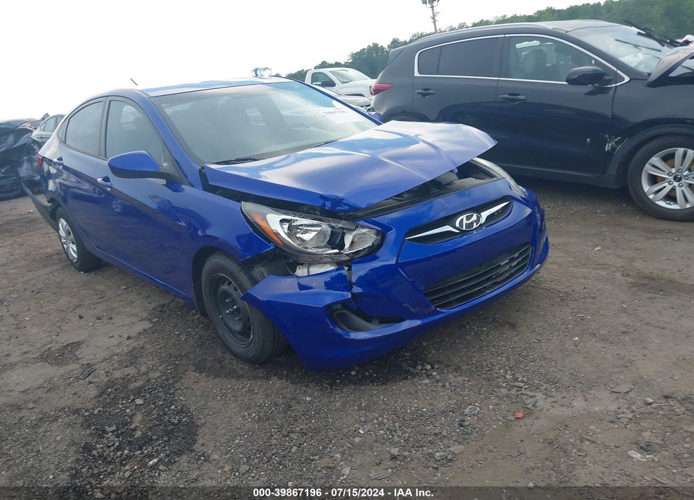 2012 HYUNDAI ACCENT GLS VIN: KMHCT4AEXCU188038