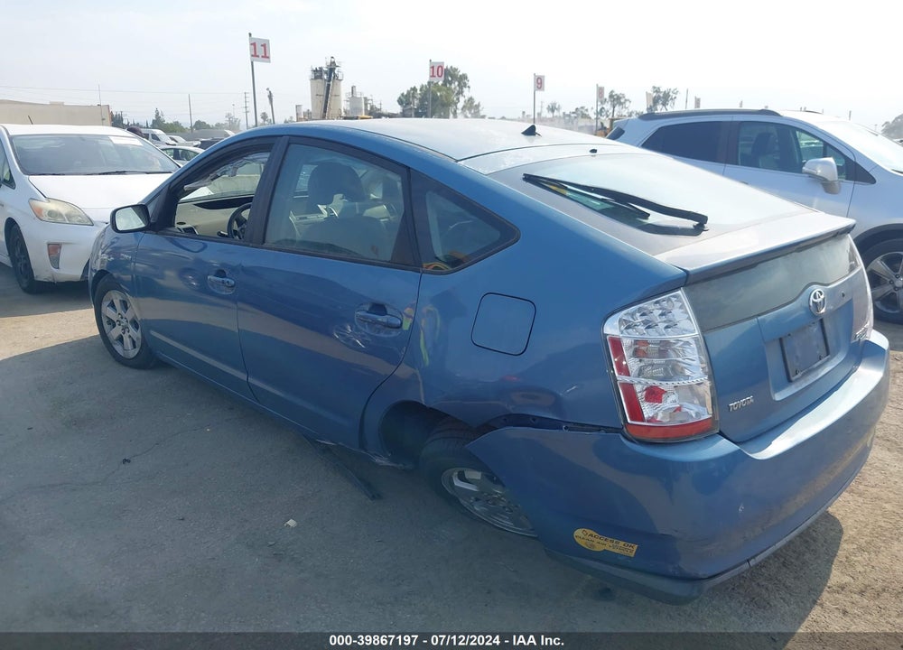 2006 TOYOTA PRIUS VIN: JTDKB20U363151262