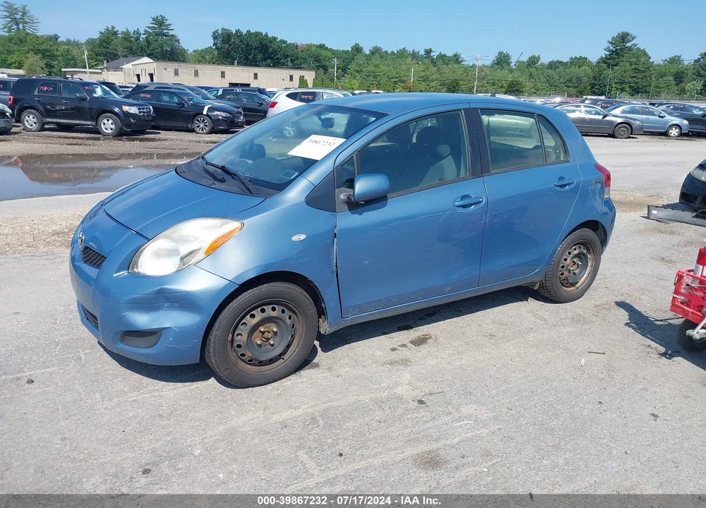 2010 TOYOTA YARIS VIN: JTDKT4K36A5320443