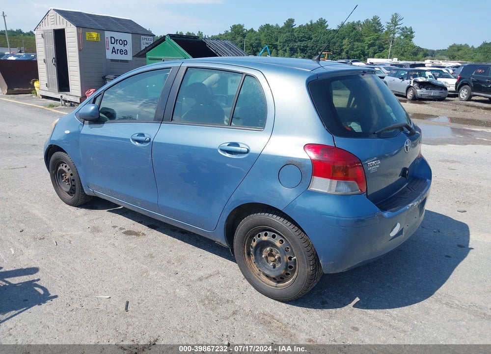 2010 TOYOTA YARIS VIN: JTDKT4K36A5320443
