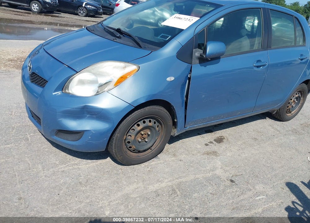 2010 TOYOTA YARIS VIN: JTDKT4K36A5320443
