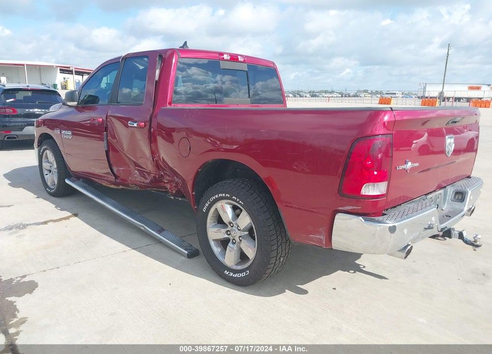 2015 RAM 1500 LONE STAR VIN: 1C6RR6GT4FS581880