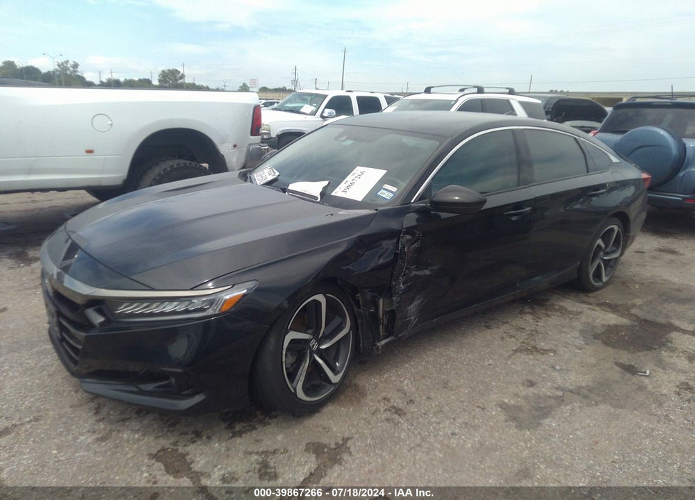 2022 HONDA ACCORD SPORT SPECIAL EDITION VIN: 1HGCV1F47NA081340