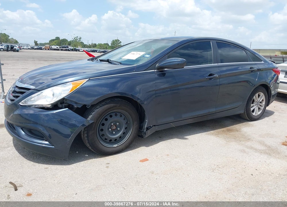 2012 HYUNDAI SONATA GLS VIN: 5NPEB4AC6CH486241