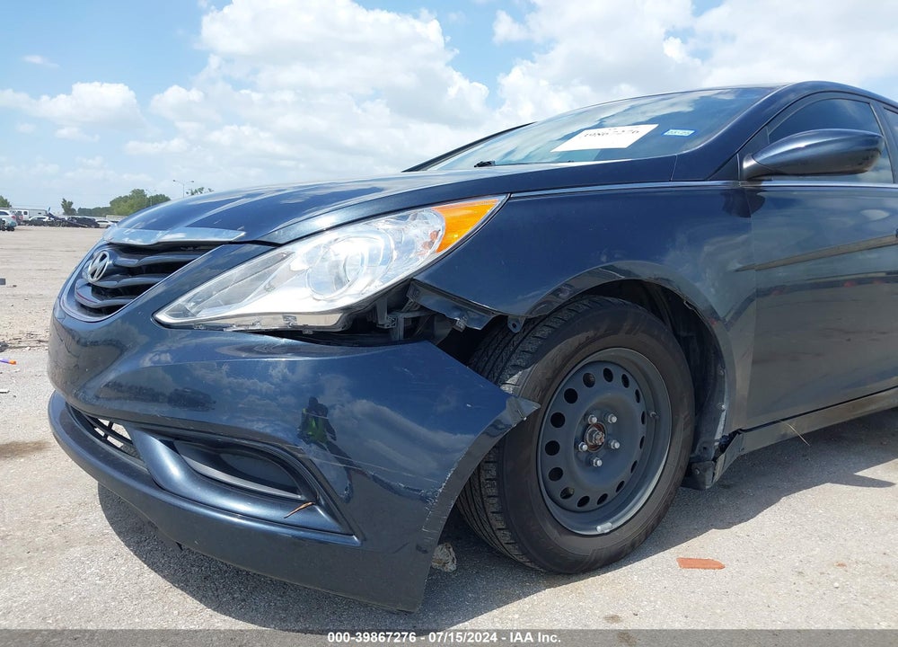 2012 HYUNDAI SONATA GLS VIN: 5NPEB4AC6CH486241