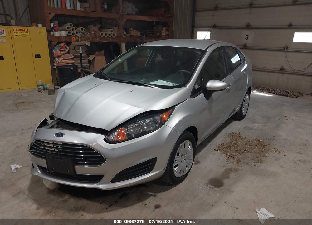 2018 FORD FIESTA S VIN: 3FADP4AJXJM142291