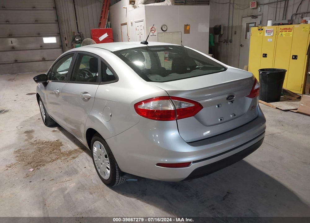 2018 FORD FIESTA S VIN: 3FADP4AJXJM142291