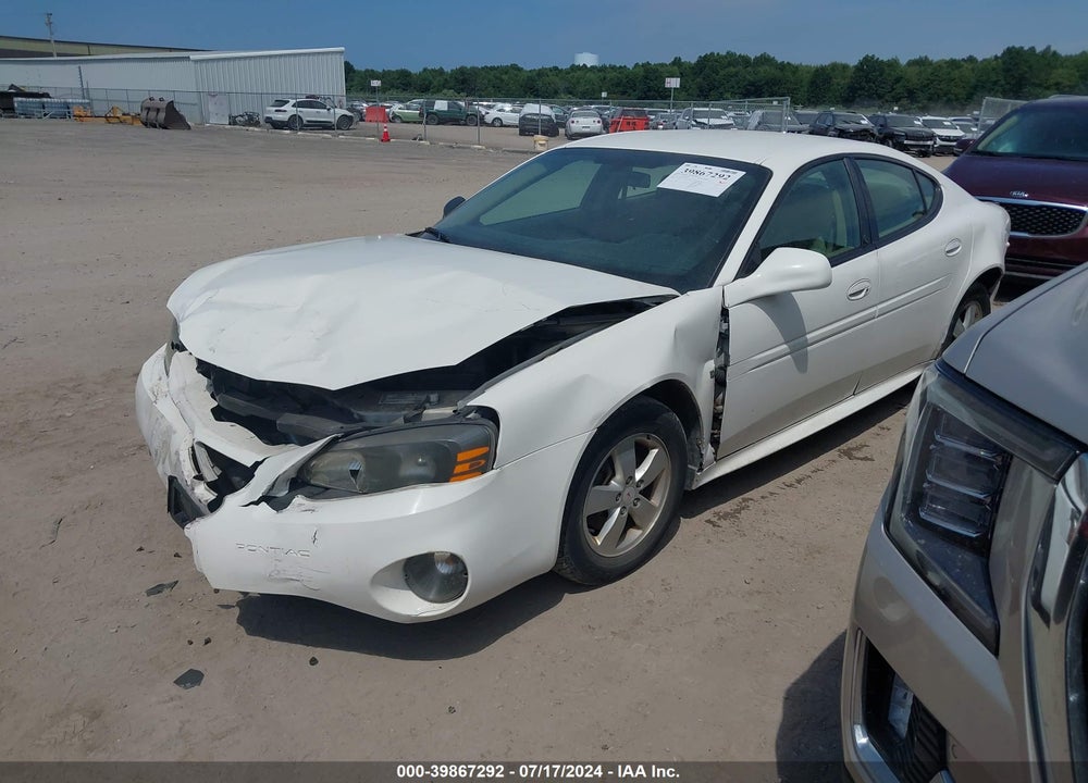 2008 PONTIAC GRAND PRIX VIN: 2G2WP552781159857